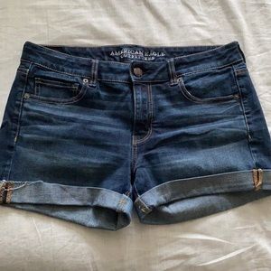 American Eagle Midi Jean Shorts